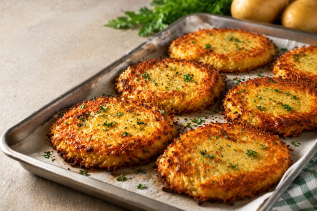 zemiakové placky v rúre recept