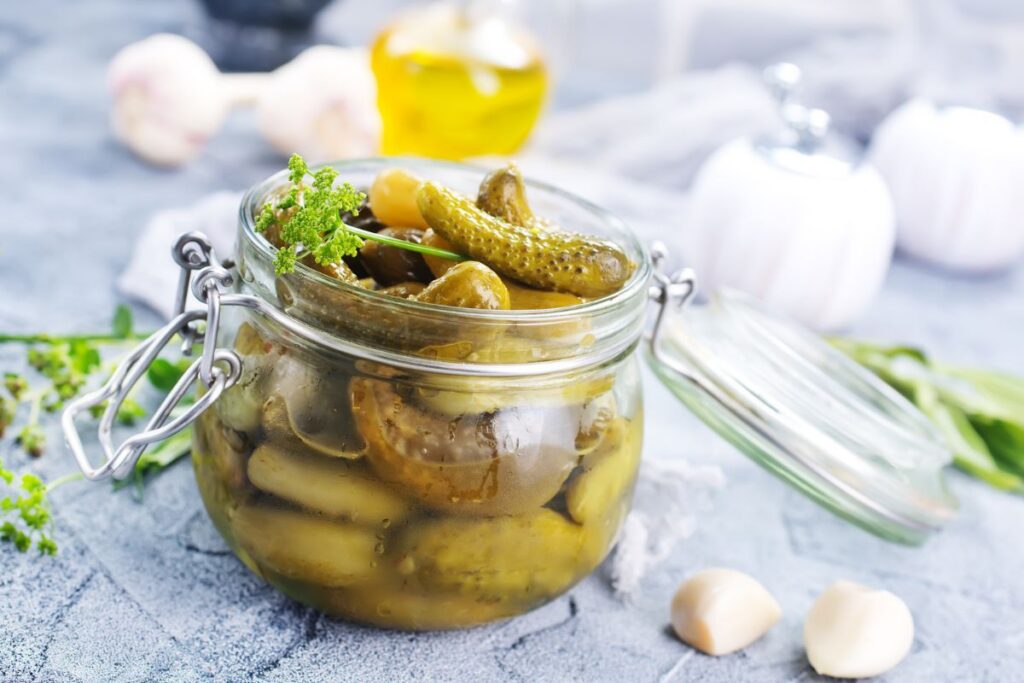 kvasené uhorky recept