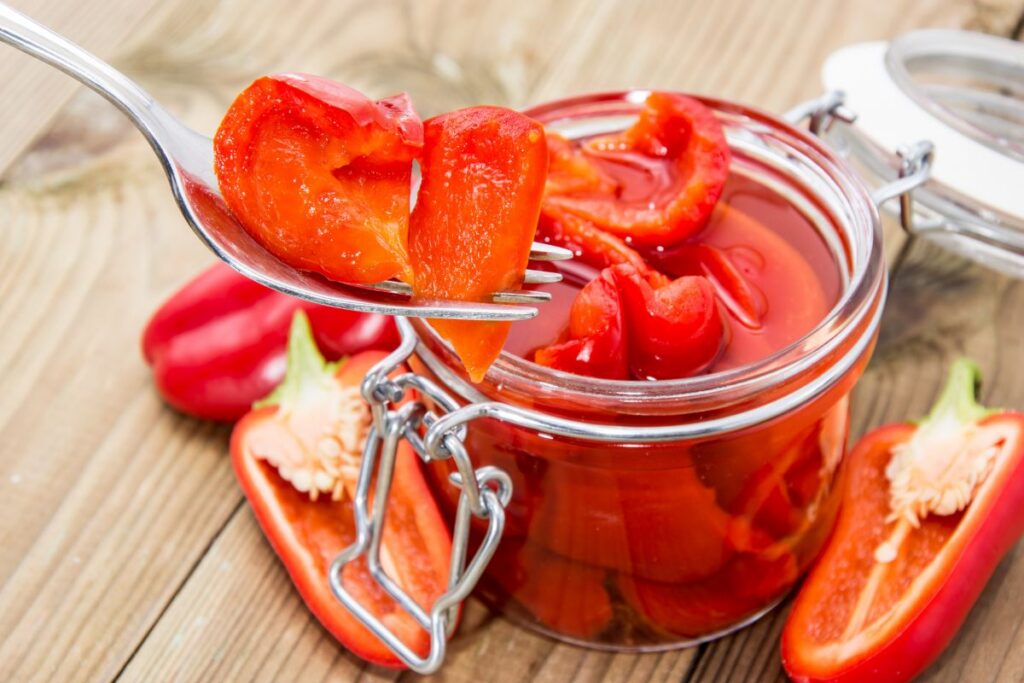 zaváraná paprika v oleji